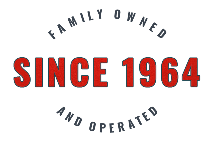 Family owned and operated since 1964 badge
