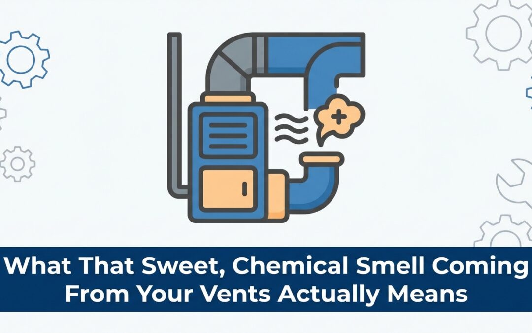 What That Sweet, Chemical Smell Coming From Your Vents Actually Means