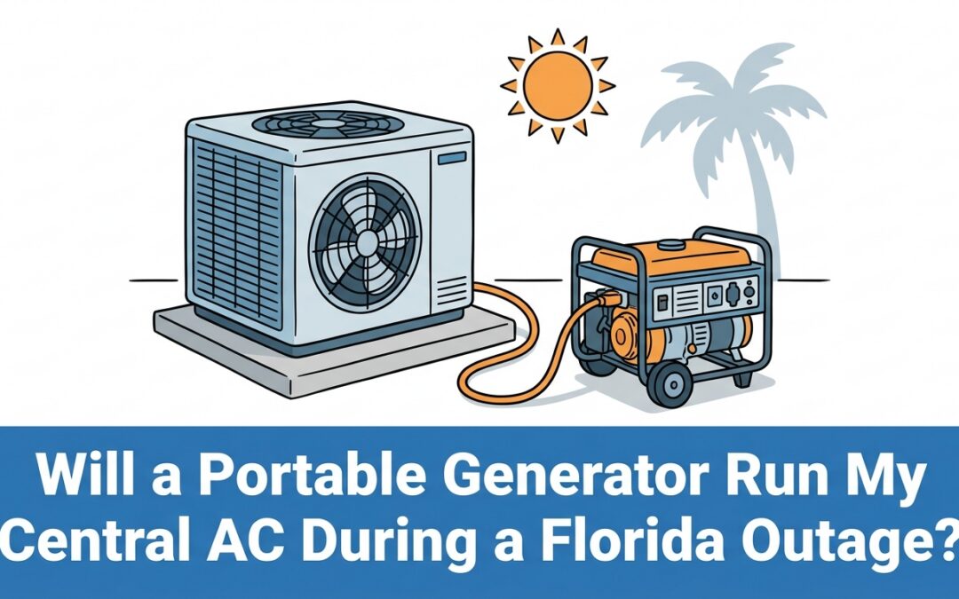 Will a Portable Generator Run My Central AC During a Florida Outage?
