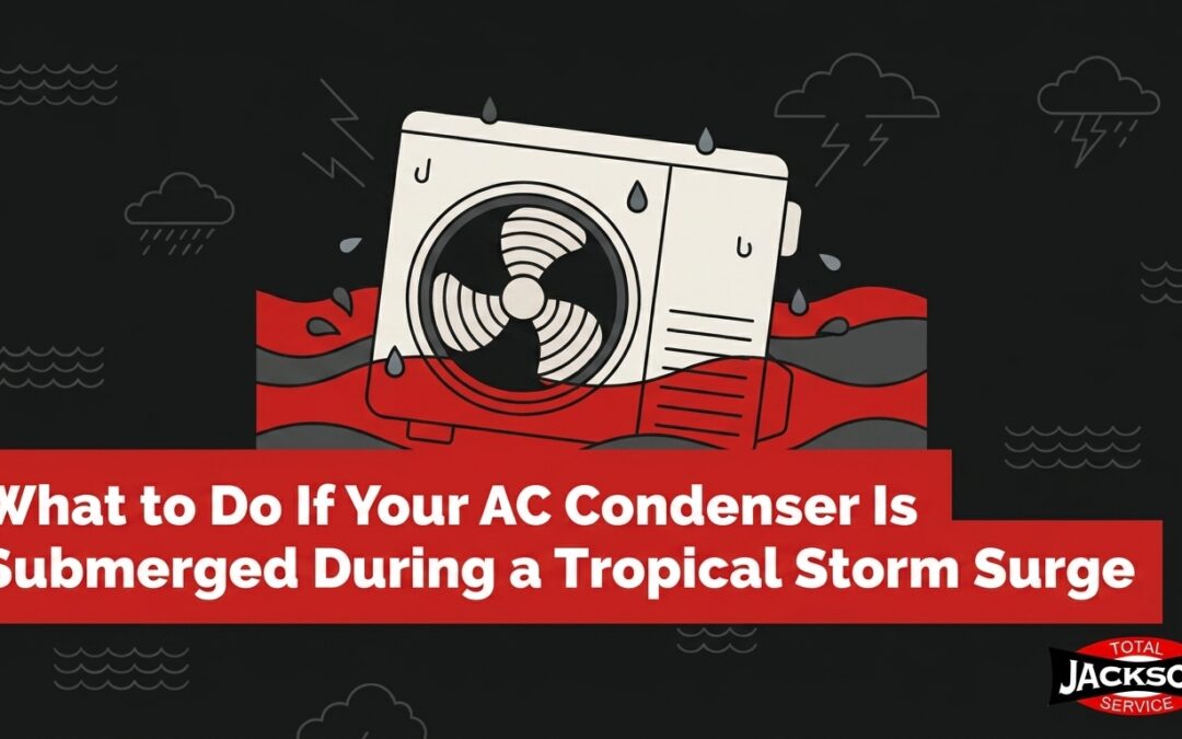 What to Do If Your AC Condenser Is Submerged During a Tropical Storm Surge