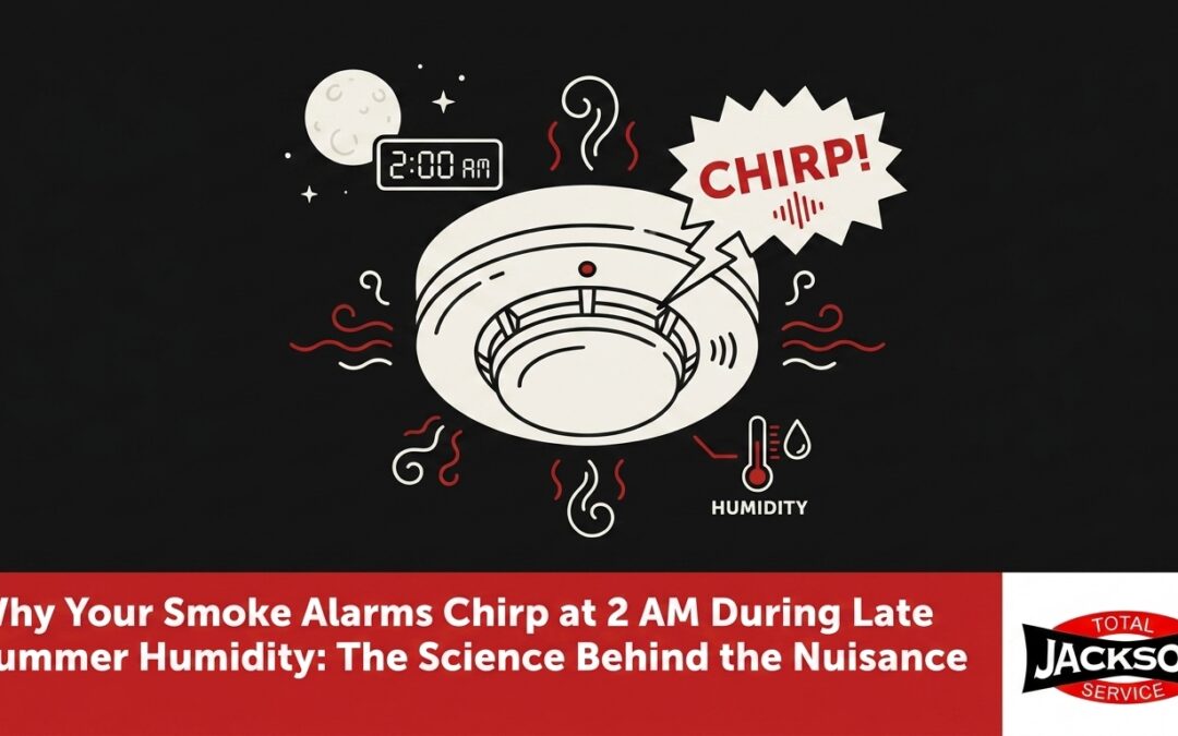 Why Your Smoke Alarms Chirp at 2 AM During Late Summer Humidity: The Science Behind the Nuisance — featured image
