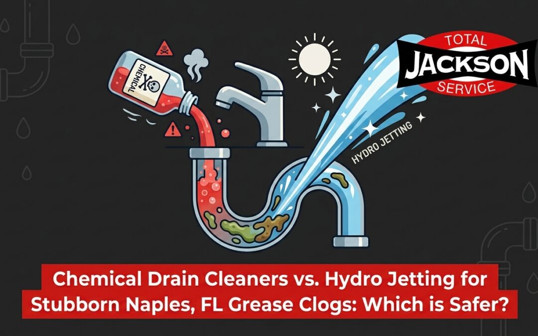 Chemical Drain Cleaners vs. Hydro Jetting for Stubborn Naples Grease Clogs