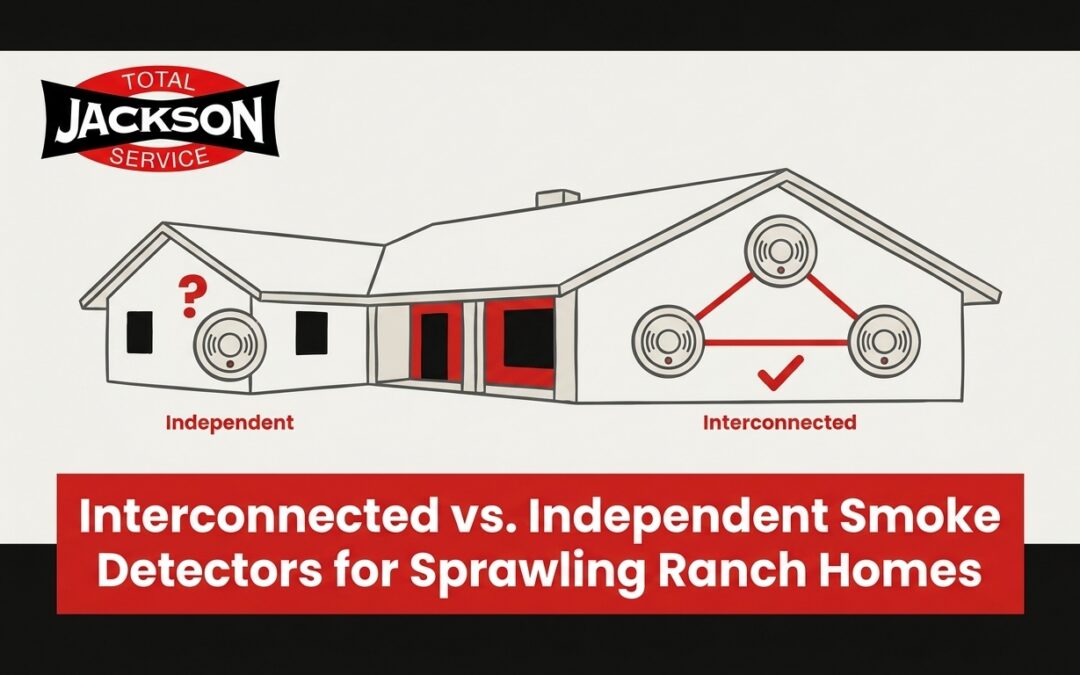 Interconnected vs. Independent Smoke Detectors for Sprawling Ranch Homes