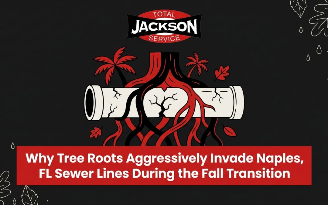Why Tree Roots Aggressively Invade Naples Sewer Lines During the Fall Transition