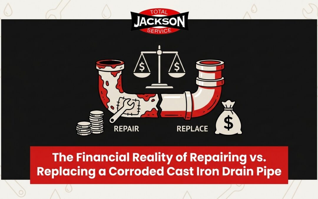 The Financial Reality of Repairing vs. Replacing a Corroded Cast Iron Drain Pipe