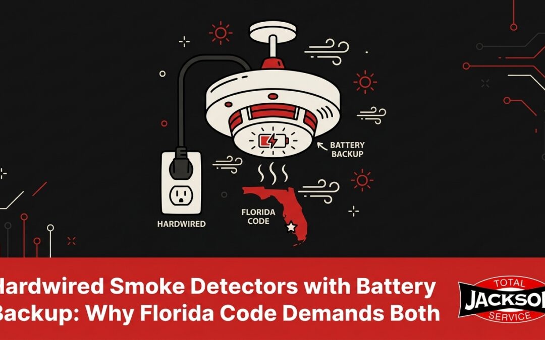 Hardwired Smoke Detectors with Battery Backup: Why Florida Code Demands Both
