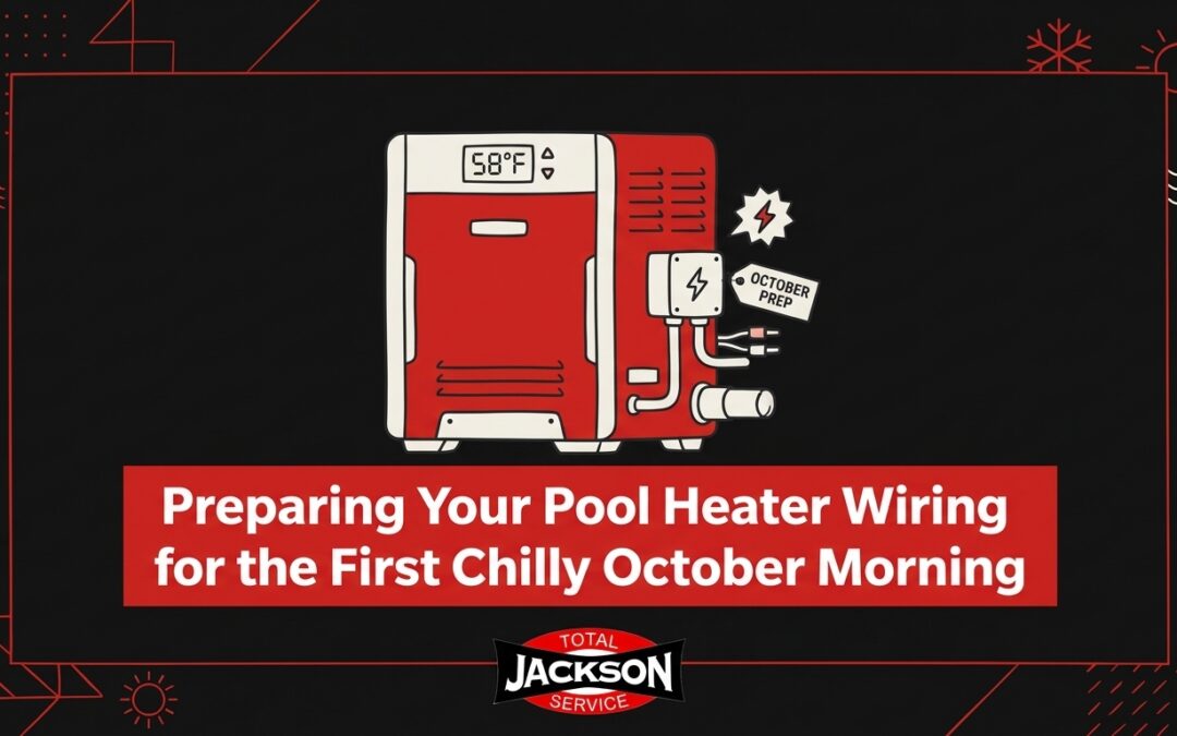 Preparing Your Pool Heater Wiring for the First Chilly October Morning