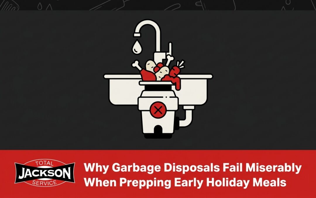Why Garbage Disposals Fail Miserably When Prepping Early Holiday Meals