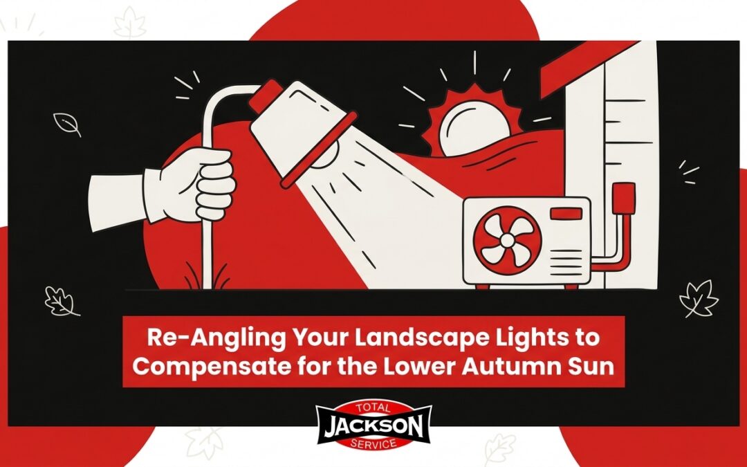 Re-Angling Your Landscape Lights to Compensate for the Lower Autumn Sun